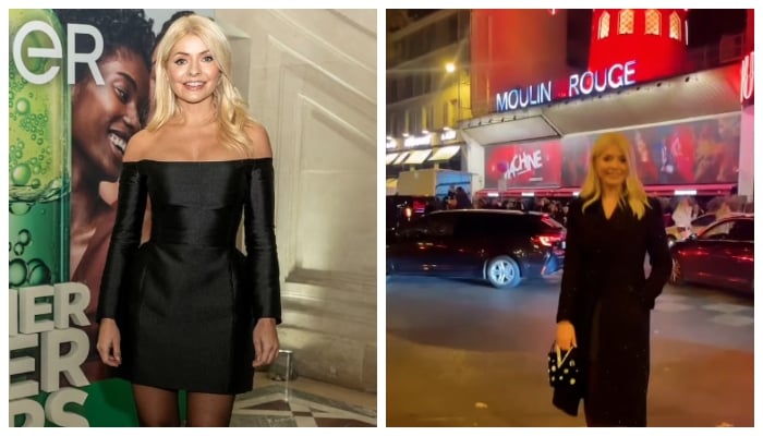 Holly Willoughby enjoys a trip with friends after warmly greeting brand ambassador Davina