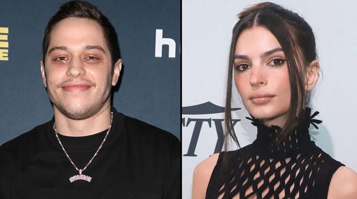 Pete Davidson fails to go incognito as he exits Emily Ratajkowski’s home