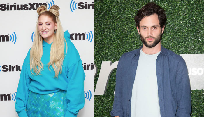 Watch Meghan Trainor Penn Badgley Perform Viral Tik Tok Dance