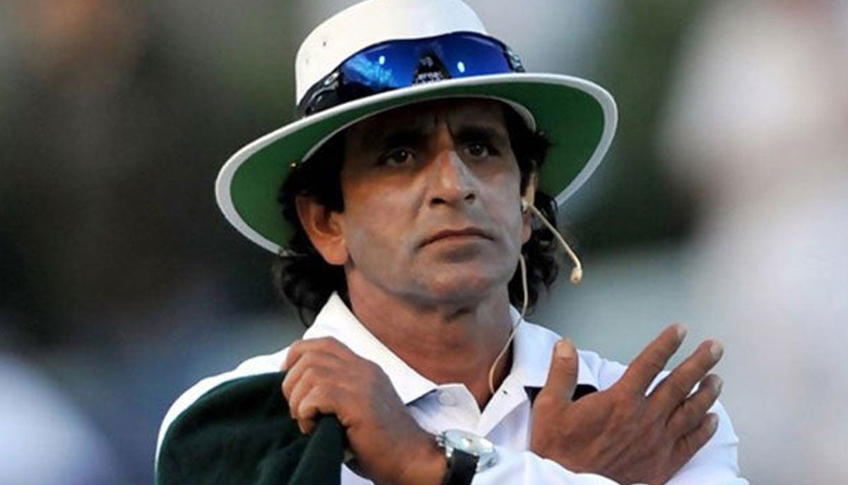 Former International Cricket Councils (ICC) elite panel umpire from Pakistan Asad Rauf. — Twitter/@Faizankhaan91