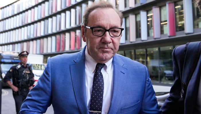 Kevin Spacey appears remotely in UK court over offence charges