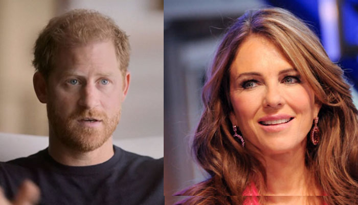 Elizabeth Hurley has reacted to recent rumours of an alleged romance with Britain’s Prince Harry