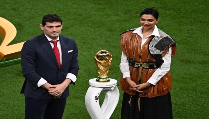 Photos of the day: Deepika Padukone unveils FIFA trophy, Alia
