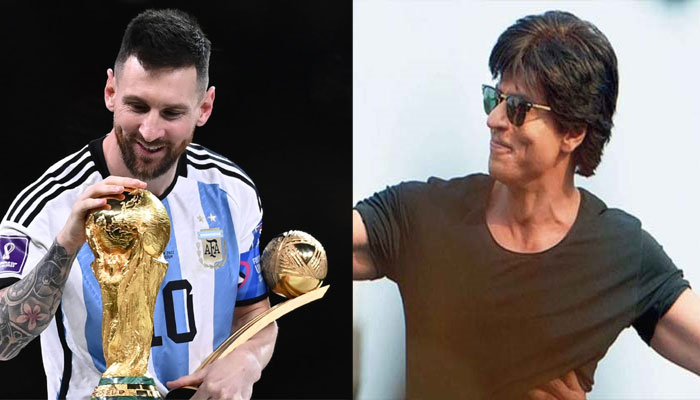 Shah Rukh Khan promoted his upcoming film Pathaan at the FIFA World Cup