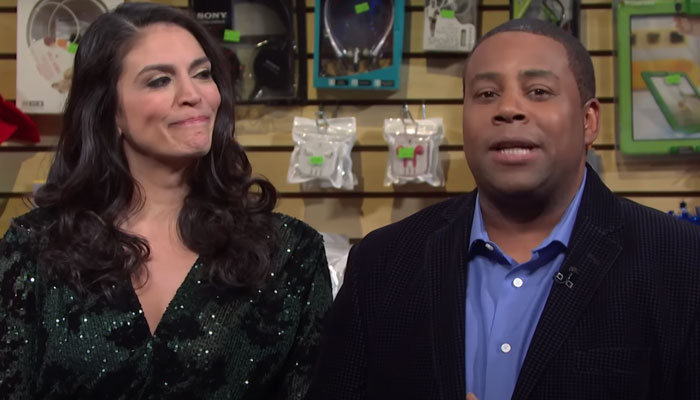 Cecily Strong gets emotional during Kenan Thompsons tribute on SNL