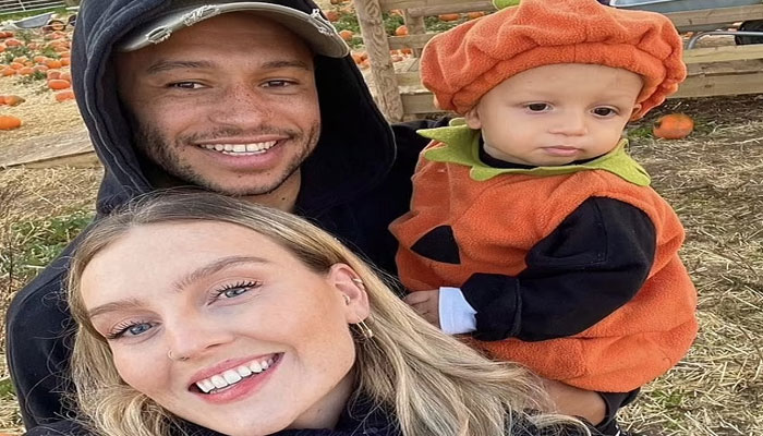 Pierre Edwards shares her Christmas snaps with footballer fiancé Alex Chamberlain and son Axel