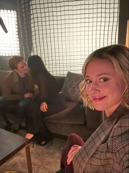 Netflix ‘Riverdale’ star Lili Reinhart shares rare on-set PHOTOS for NYE