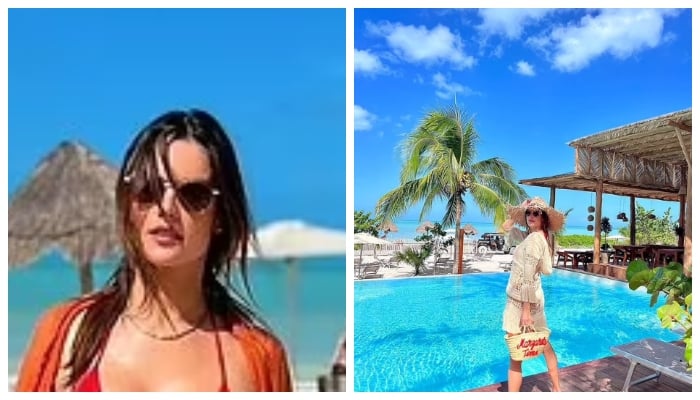 Alessandra Ambrosio's 'Family Vacay' with Son, 10, and Daughter, 14
