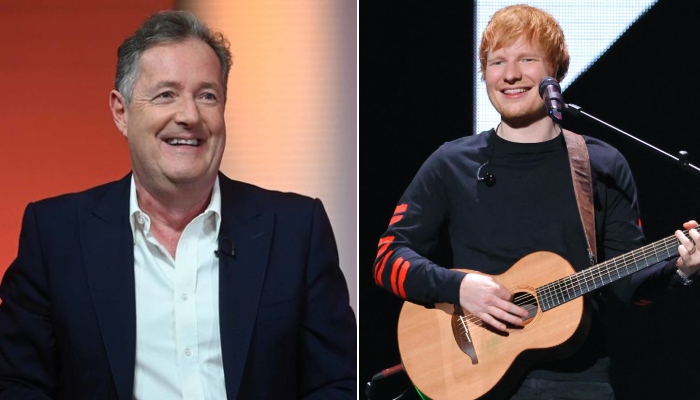 Piers Morgan praises Ed Sheeran, apologises to the singer over abusive tweet