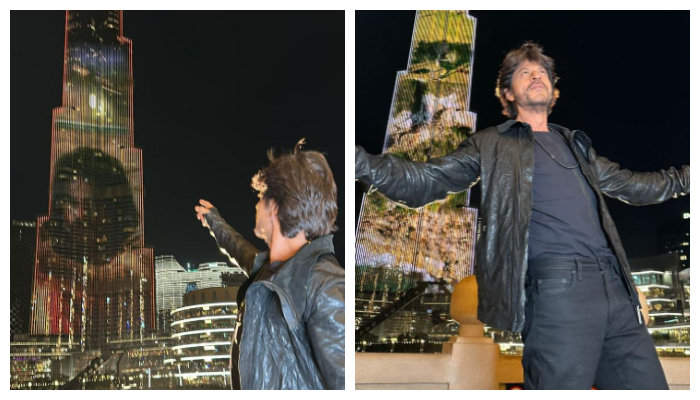 Shah Rukh Khan Unveils “Jawan” Trailer in Dubai with Iconic Burj