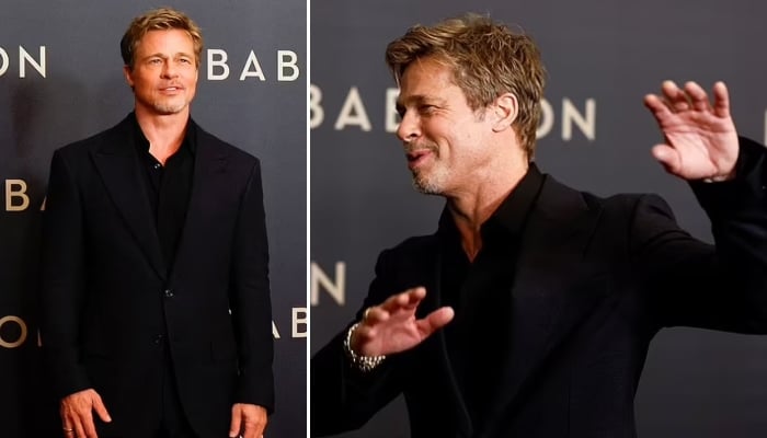 Brad Pitt brings classic Hollywood charm to Paris at ‘Babylon’ premiere