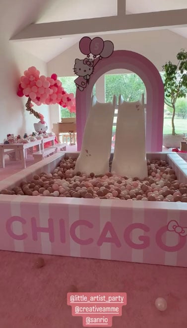 Kim Kardashian throws hello-Kitty themed birthday bash for Chicago amid Kanyes wedding