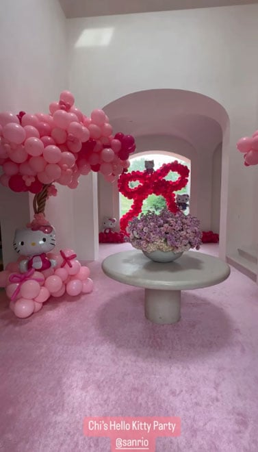 Kim Kardashian throws hello-Kitty themed birthday bash for Chicago amid Kanyes wedding