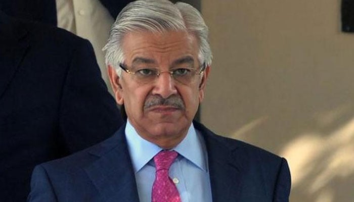 Defence Minister Khawaja Asif. Twitter