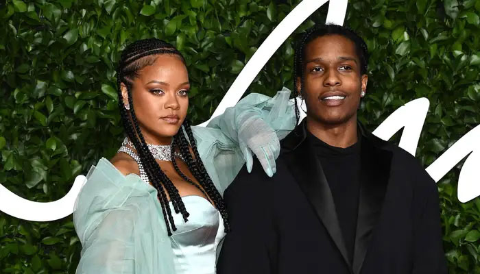 Rihanna, A$AP Rocky Create Super Bowl Collection With Mitchell & Ness – WWD