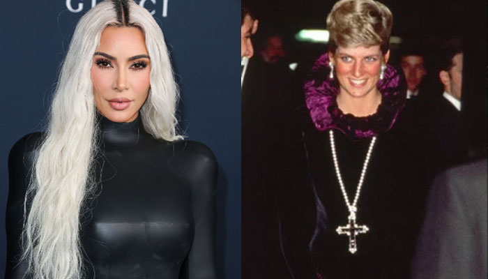 Kim Kardashian mocked for buying Princess Diana iconic cross necklace