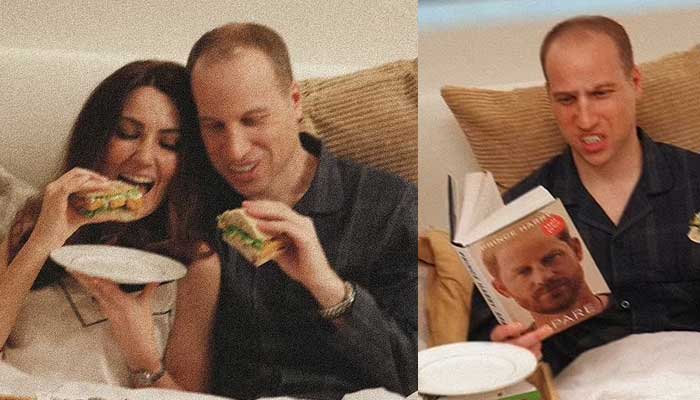 Prince William, Kate Middleton read Harrys memoir Spare? Viral photo stuns fans