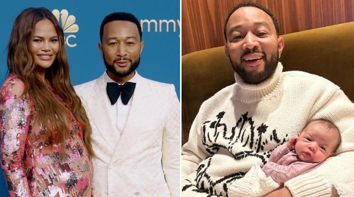 John Legend shares adorable picture with baby Esti Maxine, ‘our new love’