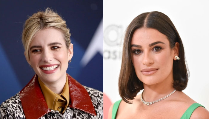 Emma Roberts teased friend Lea Michele on the rumour that she can't read:  'Never Been in a Book Club Together'