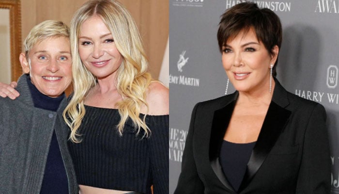 Kris Jenner showers love Ellen DeGeneres, Portia de Rossi after vow renewal