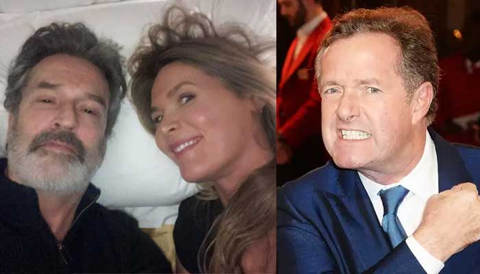 Piers Morgans Wife Teases Husband As She Shares Bedroom Picture With