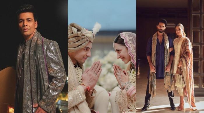 Karan Johar, Shahid Kapoor, Mira Rajput share looks from #SidKiara wedding