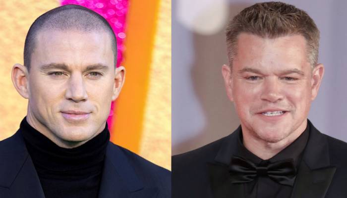 Channing Tatum shares his fan moment with Matt Damon