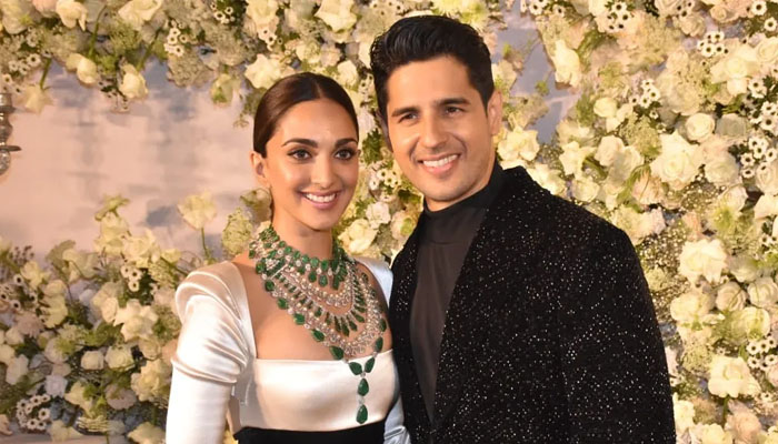 Sidharth Malhotra, Kiara Advani groove to Burj Khalifa at their wedding reception