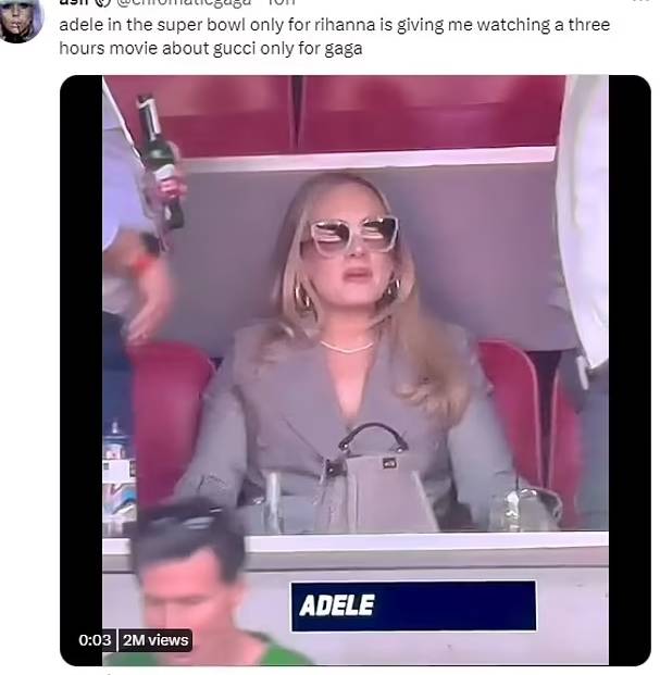 Adele’s ‘a living meme’ at the Super Bowl halftime Show