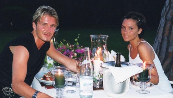 David Beckham posts adorable throwback snap with wife Victoria on