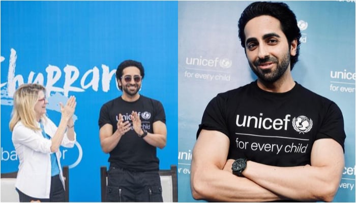 Ayushmann Khurrana has been associated to UNICEF India for the past two years