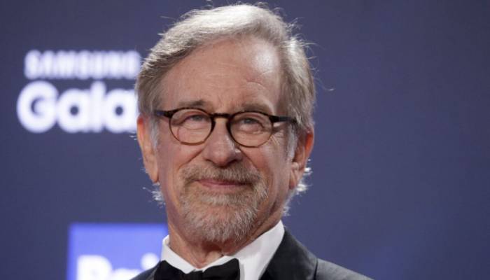 Still filming, Spielberg, 76, wins Berlin lifetime award