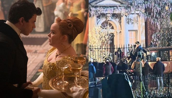 Netflix series Bridgerton: Cast spotted riding in horse drawn carriage for season 3 shooting