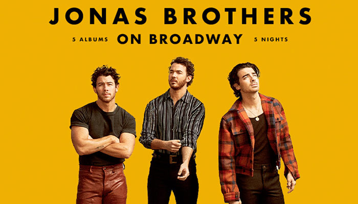 Jonas Brothers gear up for 5-night limited engagement on Broadway