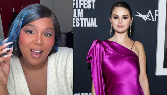 Selena Gomez returns to TikTok, reacts to Lizzo’s new blue hair ...