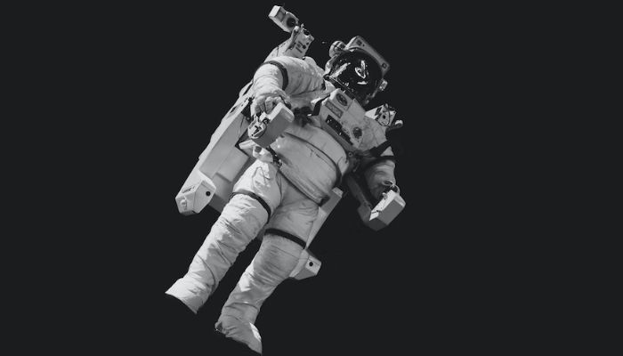 Astronaut in a space suit from a recent trip to Kennedy Space Centre.— Unsplash