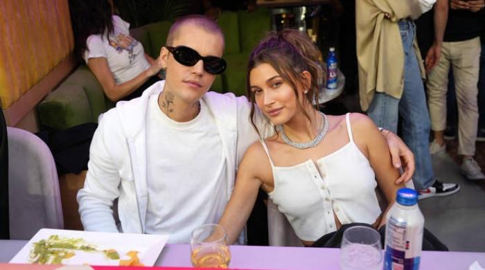 Justin Bieber shares first photo with wife Hailey since reigniting 'feud'  with his ex Selena Gomez