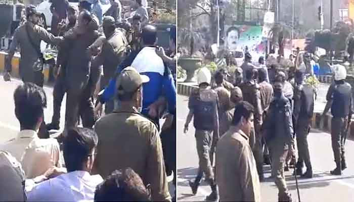 PTI Workers Violating Section 144 In Lahore Arrested: Police