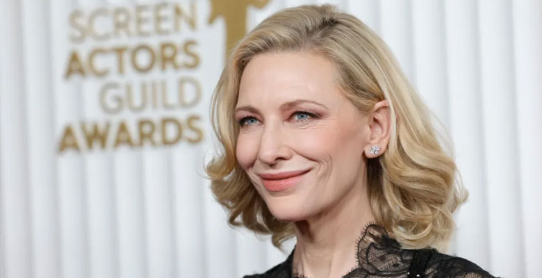 Cate Blanchett is always surprised by her own celebrity