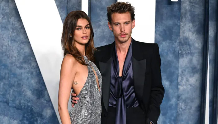 Austin Butler attends 2023 Oscars afterparty with girlfriend Kaia Gerber