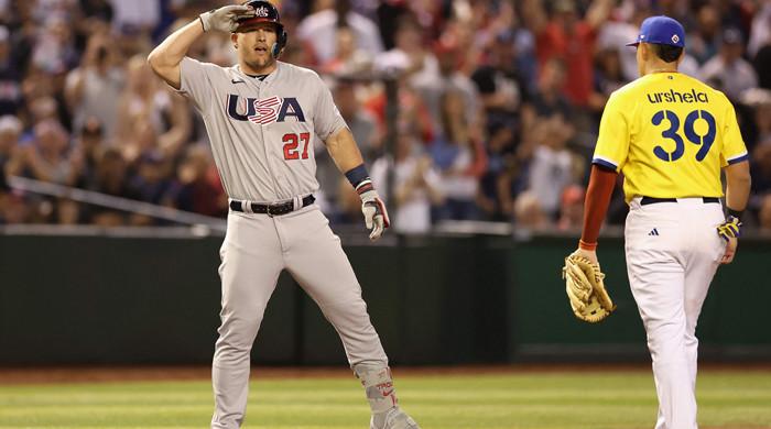 Captain America Trout powers USA into World Baseball quarters