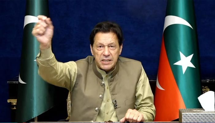 عمران خان نے ایک بار پھر مینار پاکستان پاور شو کا اعلان کر دیا۔