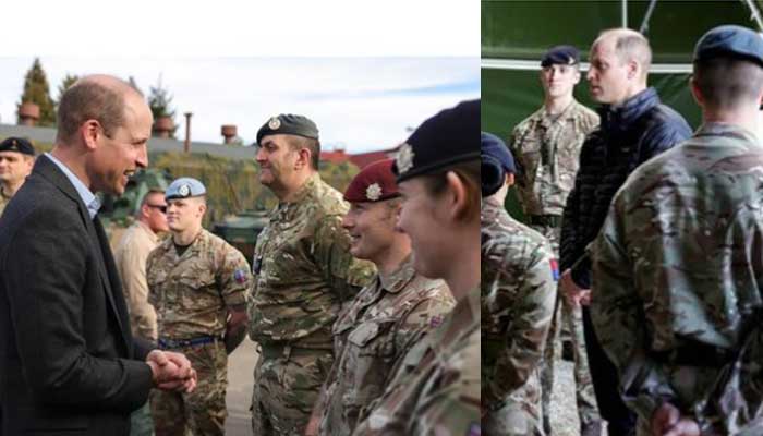 Prince William makes secret visit to Poland to meet troops helping Ukraine