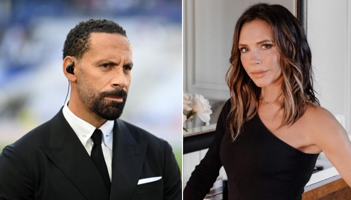 Rio Ferdinand claims hes ‘never’ seen Victoria Beckham eat anything