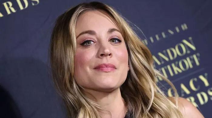 700px x 390px - Kaley Cuoco showcases excitement over 'unborn human sister'