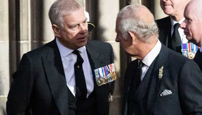 Prince Andrew threatening to King Charles in Harrys style?