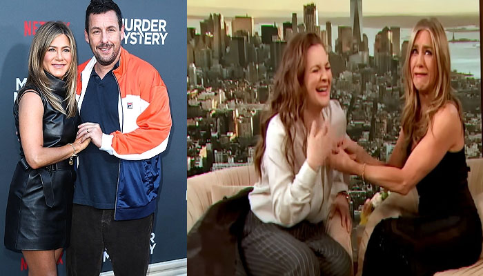 Drew Barrymore Experiences 'first Hot Flash' In Front Of Jennifer Aniston