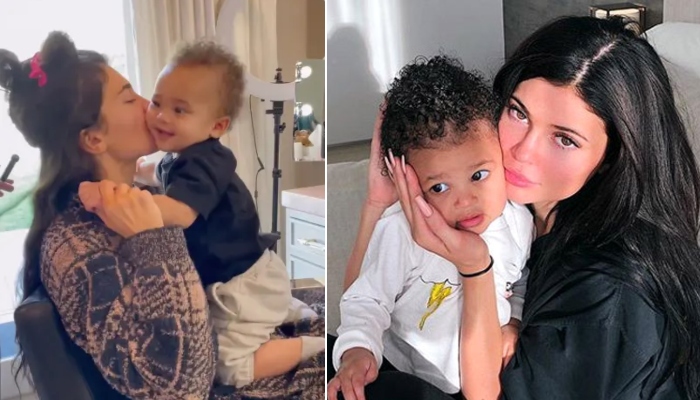 Kylie Jenner cuddles with son Aire, daughter Stormy, video sends internet in awe