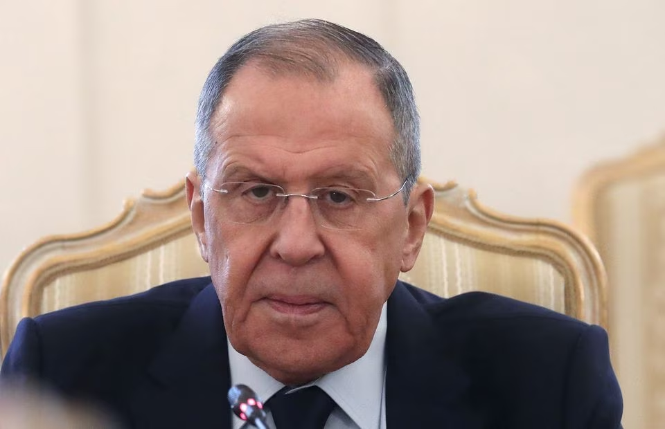 Russian Foreign Minister Sergei Lavrov attends a meeting with Nicaraguan Foreign Minister Denis Moncada in Moscow, Russia March 30, 2023.— Reuters