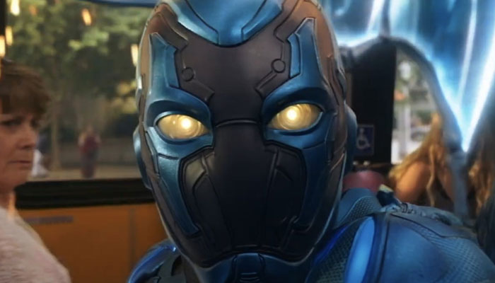 Cobra Kai's Xolo Mariduena transforms into superhero Blue Beetle